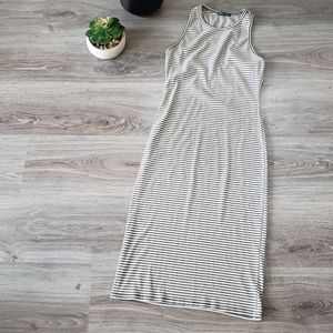 SOPRANO | Midi-length bodycon dress, striped